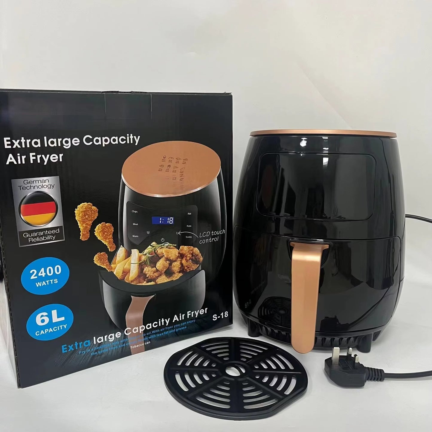 FREIDORA DE AIRE HORNO INTELIGENTE 4.5LT