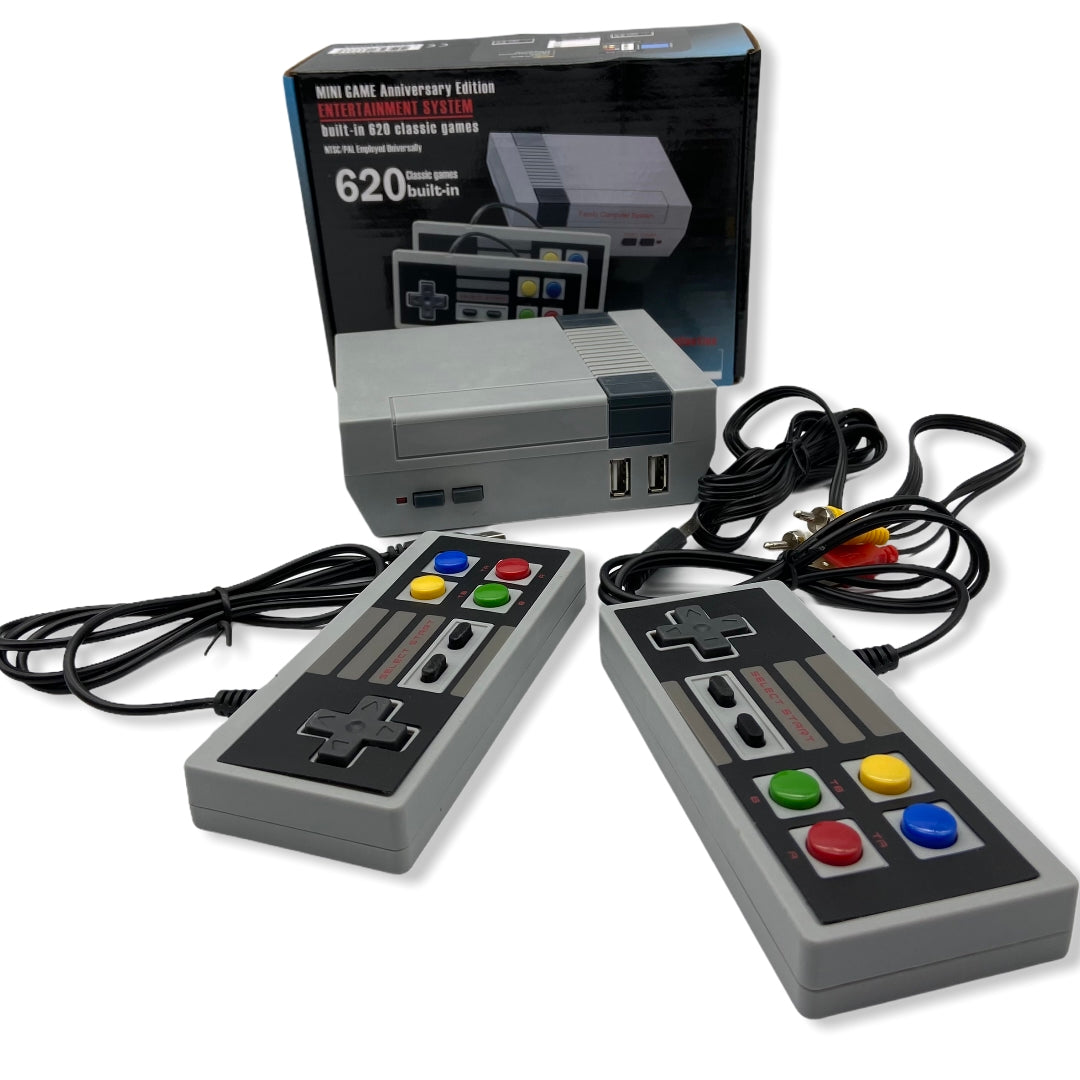 CONSOLA RETRO CON 620 JUEGOS CLÁSICOS