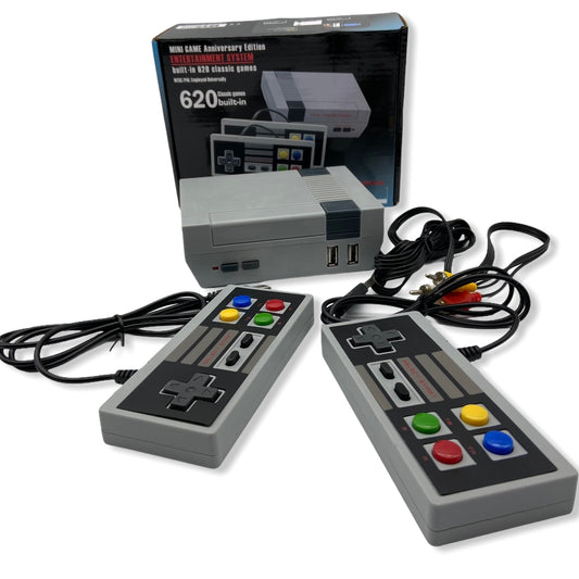 CONSOLA RETRO CON 620 JUEGOS CLÁSICOS