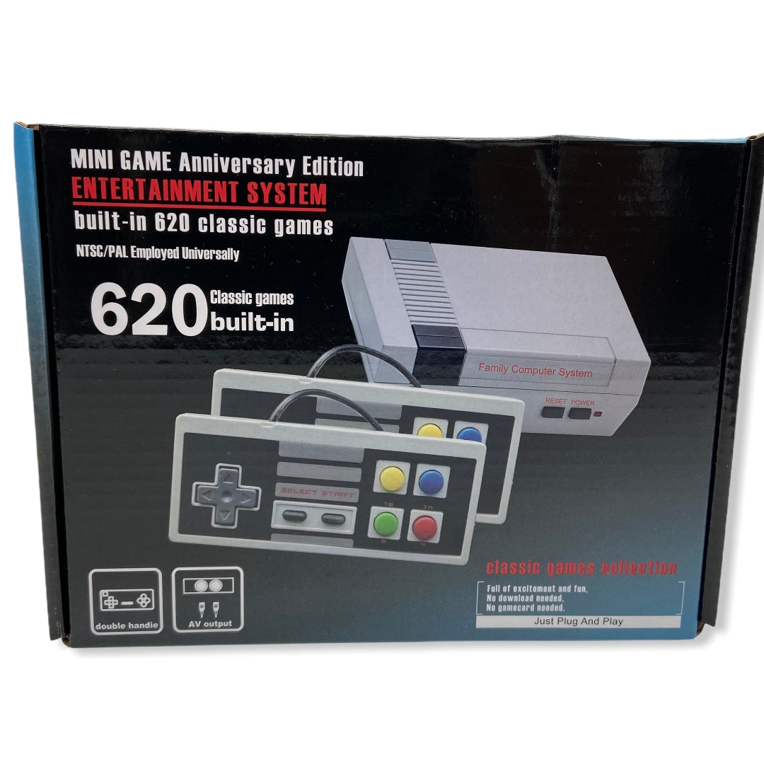 CONSOLA RETRO CON 620 JUEGOS CLÁSICOS