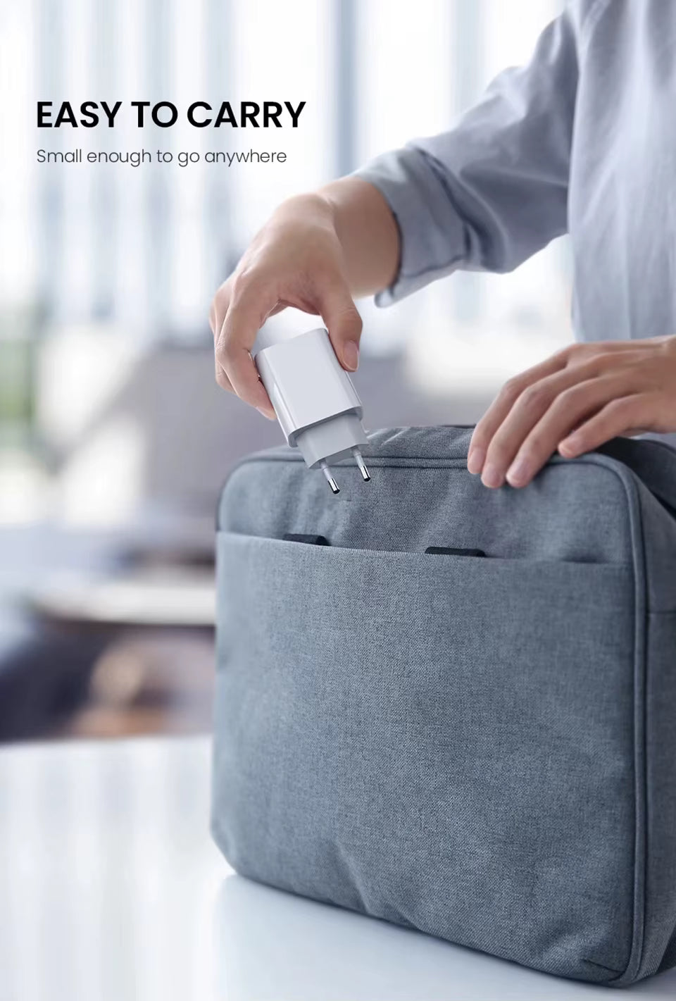 Cargador rápido USB C de 35W