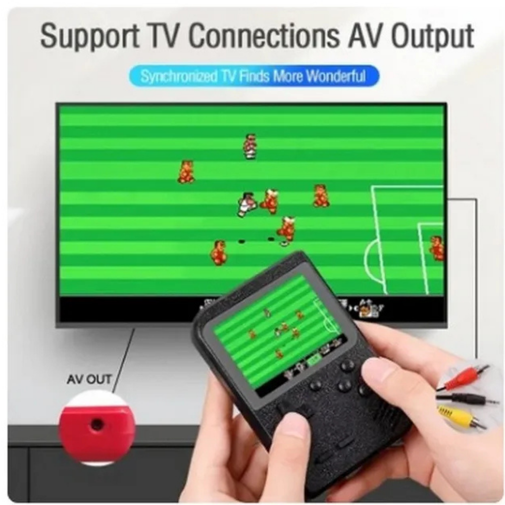 Consola Portátil Retro con 400 Juegos